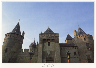 602080 Gezicht op het Muiderslot (Herengracht 83) te Muiden.